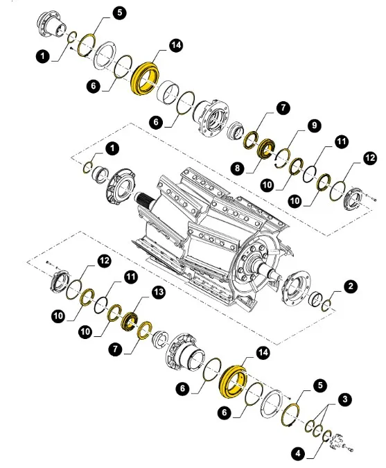 87515188 - Подшипник в сборе